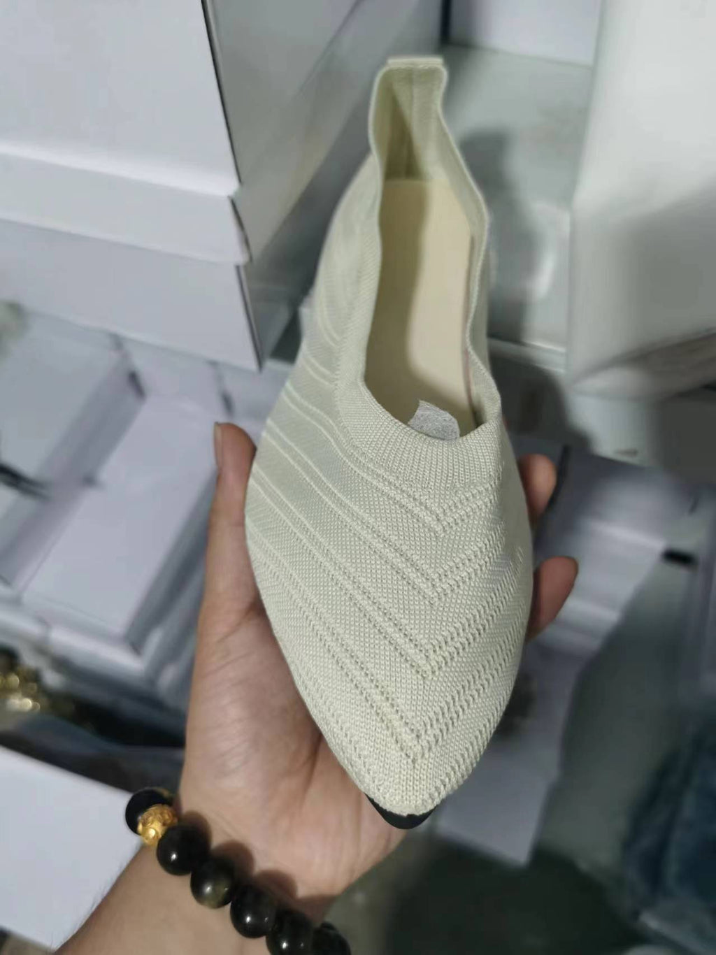 Damenschuhe Bequeme Mokkasins Schick