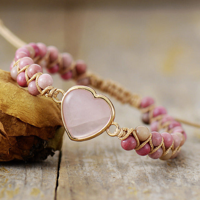 Elegantes Herz-Perlen-Armband | Shop Nory