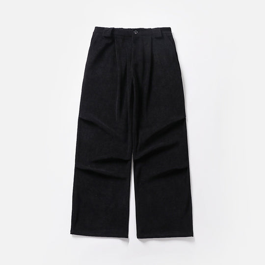 Damen Bundfalten-Hose mit weitem Bein und hoher Taille Shop Nory