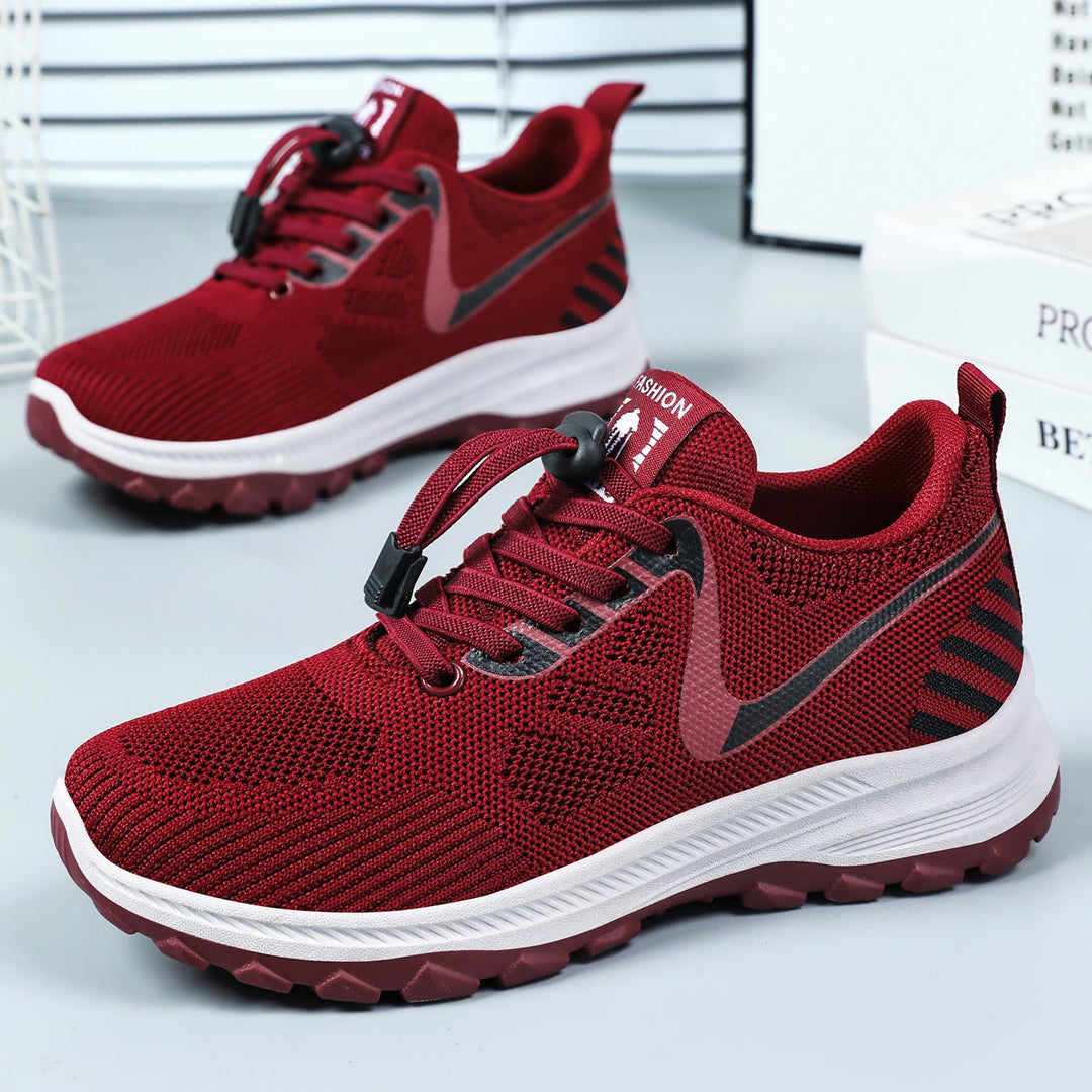 Damen Leichte Mesh-Laufschuhe mit flexibler Sohle Shopnory