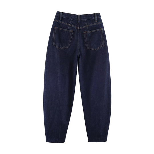 Damen High-Waist Balloon-Jeans mit weitem Oberschenkel und zulaufendem Saum Shop Nory