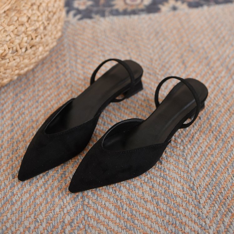 Damen Slingback-Pumps mit spitz zulaufendem Design Shopnory