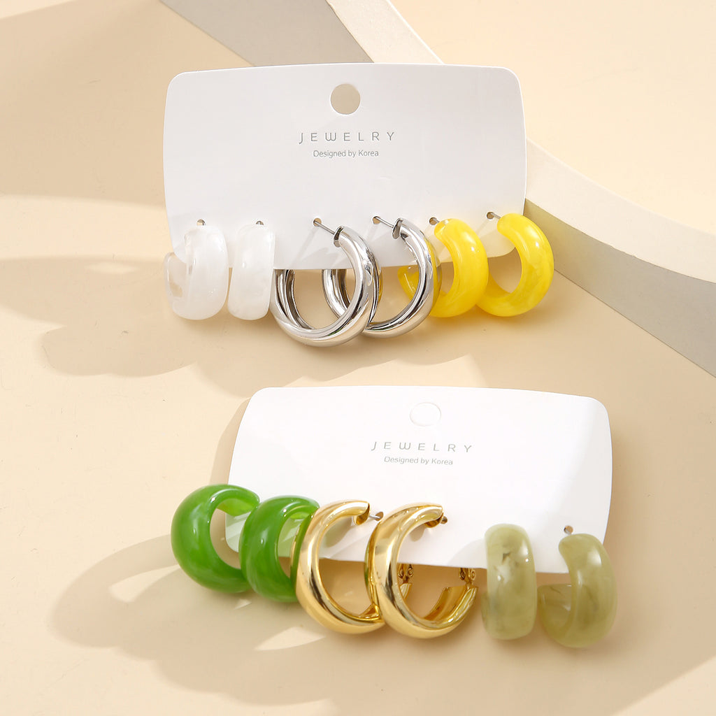 Damen Ohrstecker mit elegantem und modernem Design Shop Nory