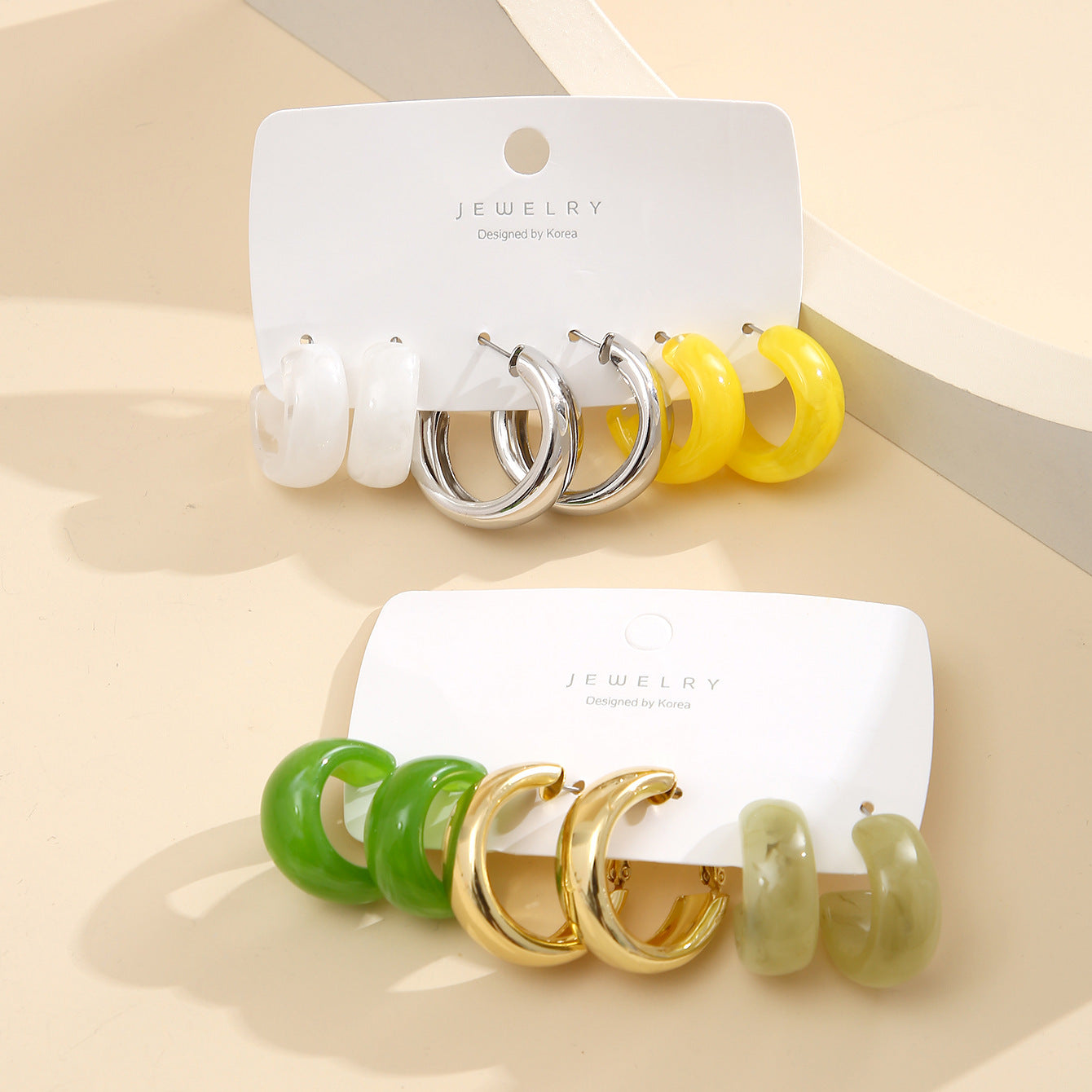 Damen Ohrstecker mit elegantem und modernem Design Shop Nory