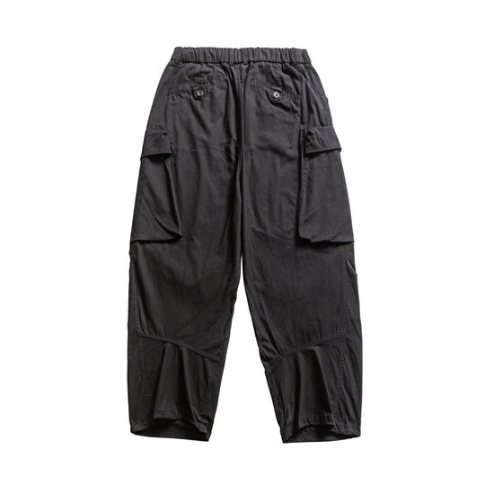 Herren Baggy-Cargo-Hose mit elastischem Bund, Kordelzug und verstärkten Kniepartien Shop Nory