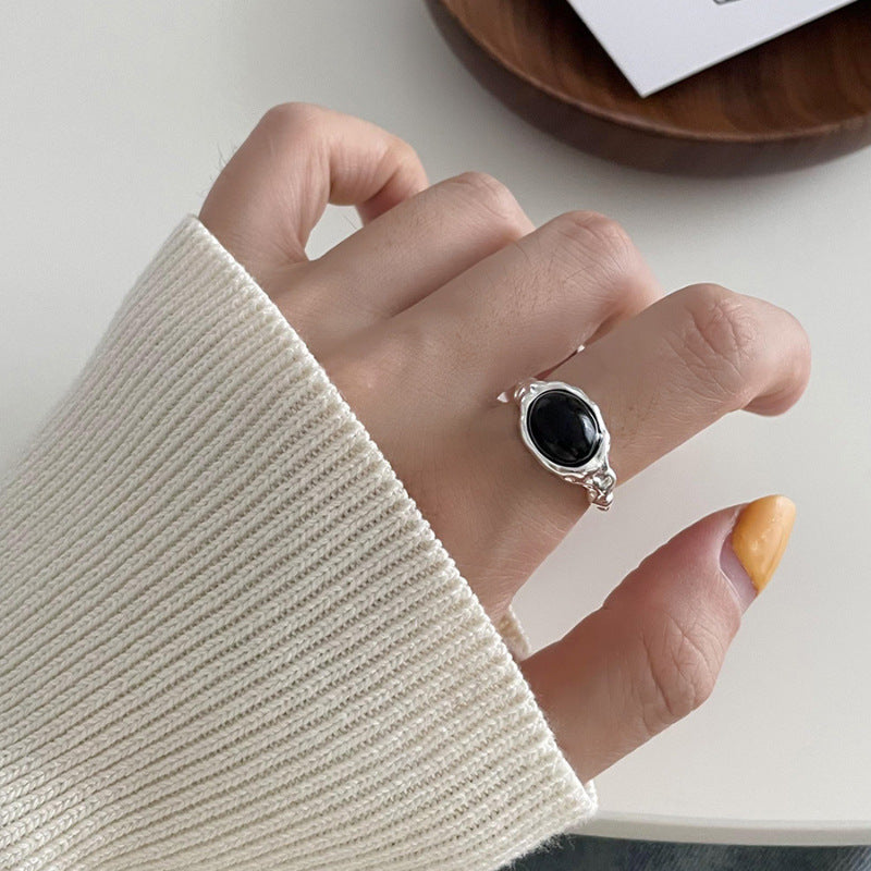 Damen moderner und eleganter Ring aus hochwertigem Edelstahl Shop Nory