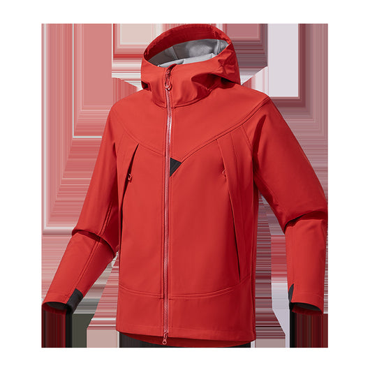 Herren Leichte Softshell‑Hoodiejacke mit winddichter atmungsaktiver Membran und ergonomischem Schnitt Shop Nory