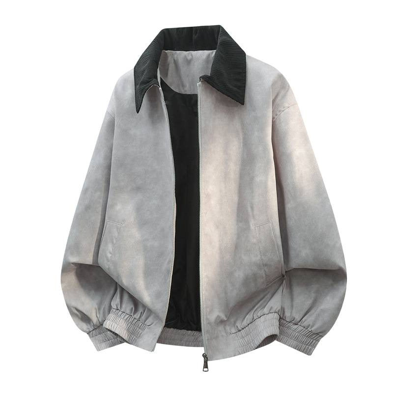 Herren Übergangsjacke mit modernem Schnitt und funktionalen Taschen