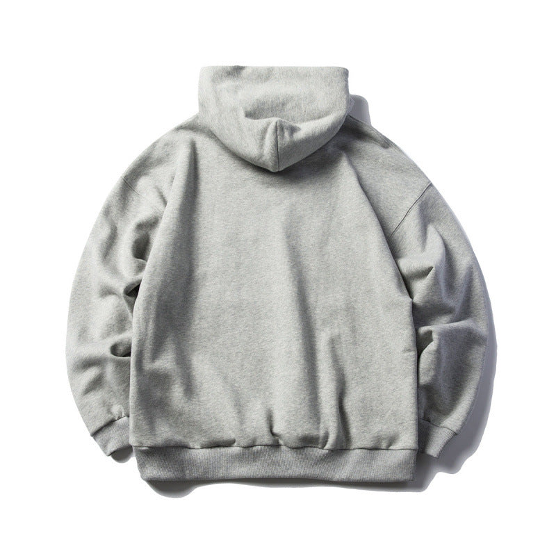 Unisex Oversize Kapuzenpullover mit Collegiate-Print und Kängurutasche Shop Nory