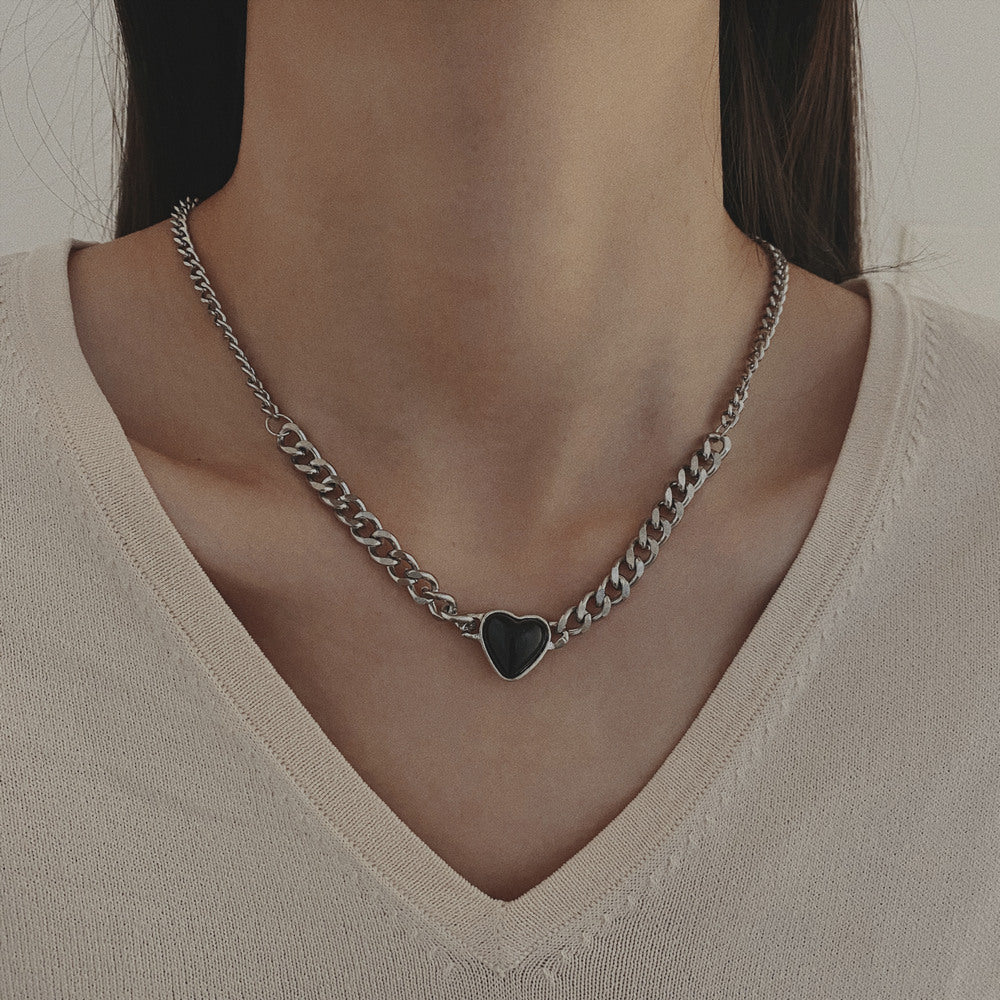 Damen Perlenschmuck mit herzförmigem Anhänger Shop Nory