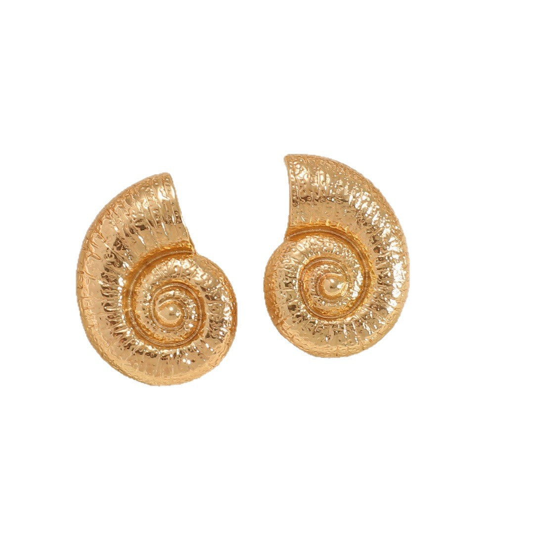 Damen Ohrstecker im exklusiven Muscheldesign Shop Nory