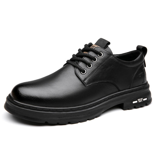 Elegante Herren-Schnürschuhe mit rutschfester Außensohle und atmungsaktivem Innenfutter