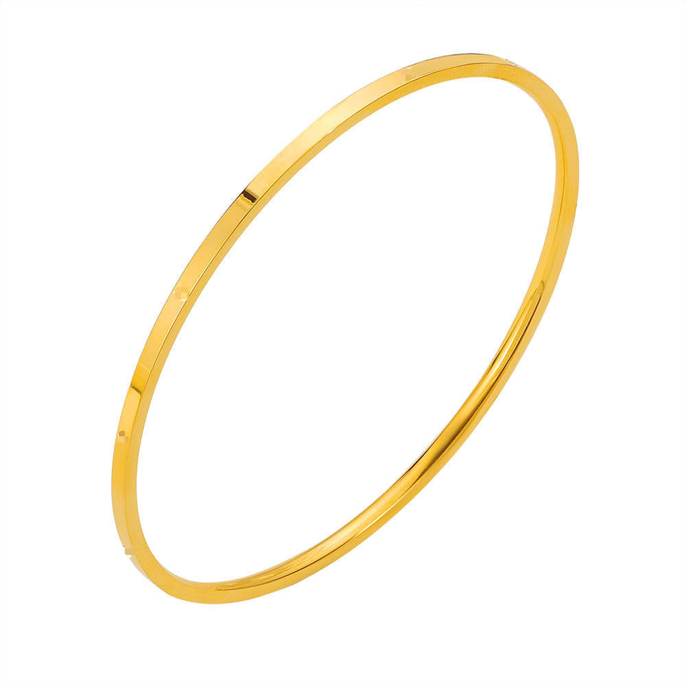 Damen Armreif mit feinem, strukturiertem Design Shop Nory