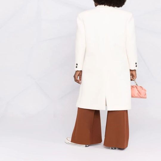 Damen Hochtaillierte fließende Palazzo‑Hose mit weitem Bein und elegantem Fall Shop Nory