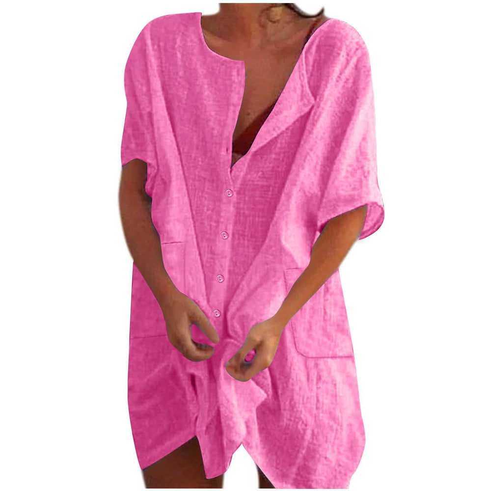 Damen lässiges Strandkleid