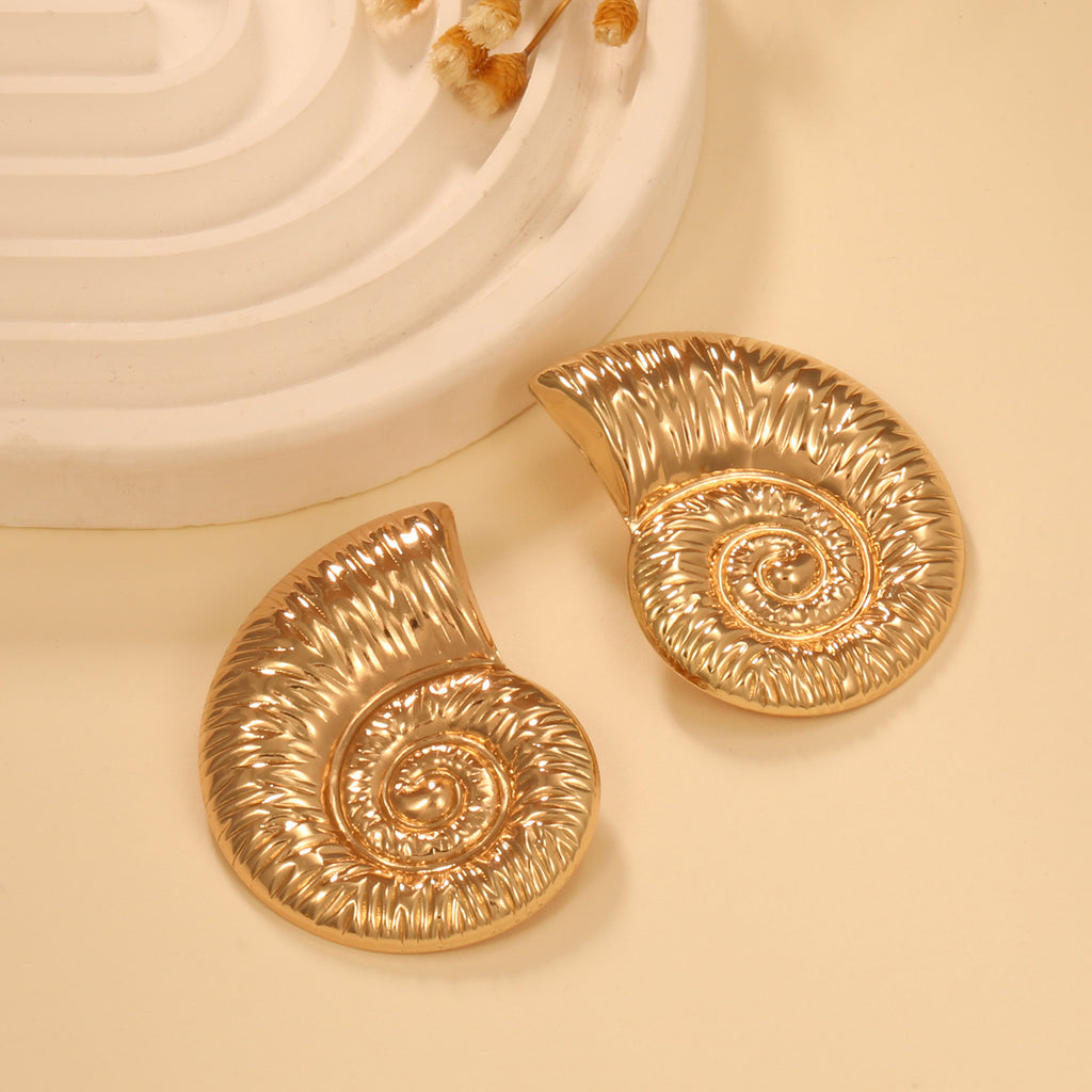 Damen Ohrstecker im eleganten Muscheldesign Shop Nory