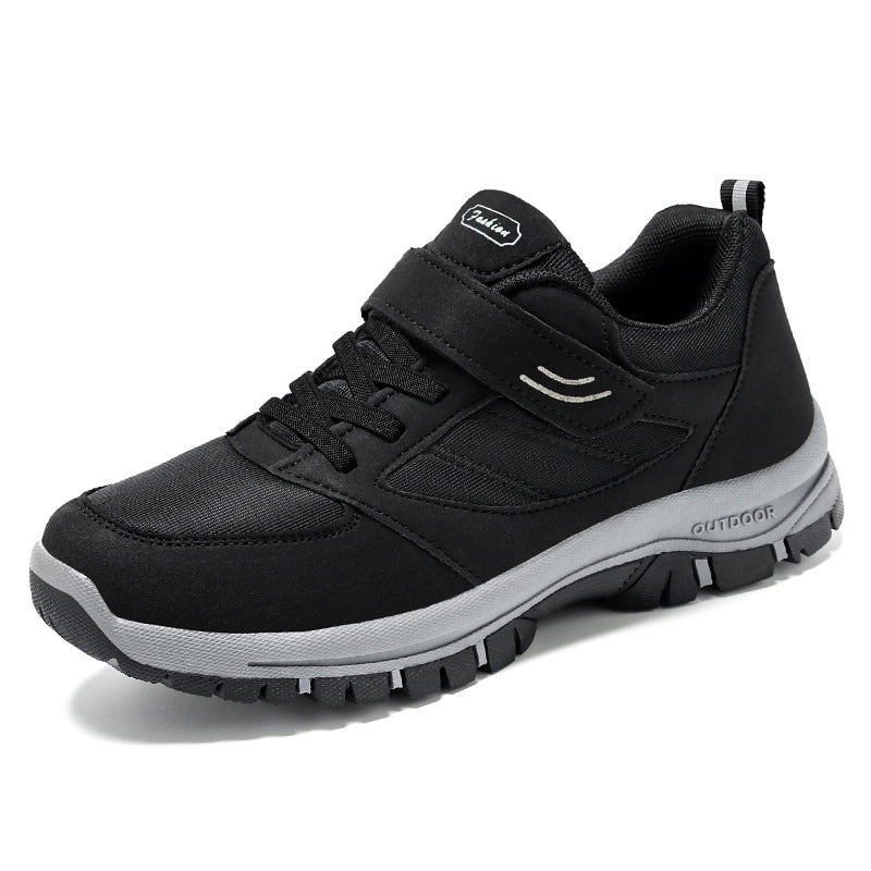 Herren nan robuste Outdoor-Sneaker mit Klettverschluss, atmungsaktivem Strickoberteil und profilierter rutschfester Sohle Shop Nory