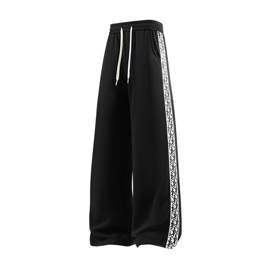 Damen Extraweite Lounge-Sweathose mit seitlichem Logoband und Komfortbund Shop Nory