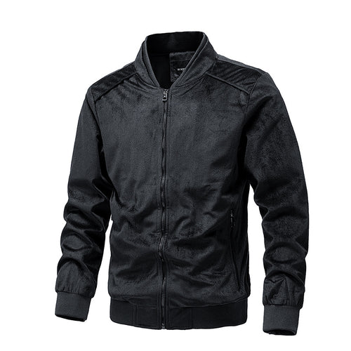 Herren Leichte Bomberjacke aus feinem Cord mit Rippbündchen Shop Nory