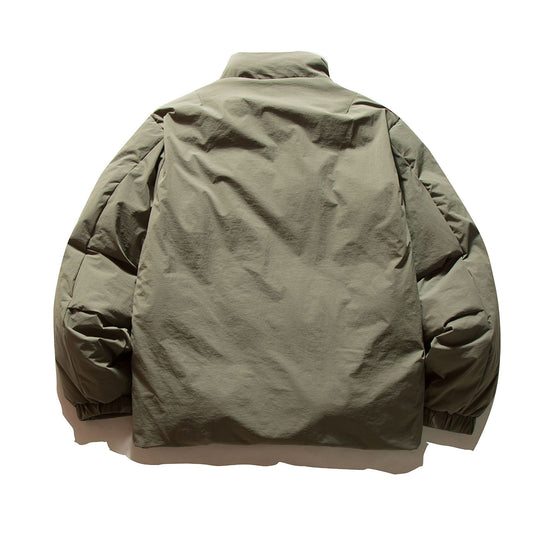 Unisex Boxy-isolierte Kurzjacke mit wattierter Füllung und hohem Stehkragen Shop Nory