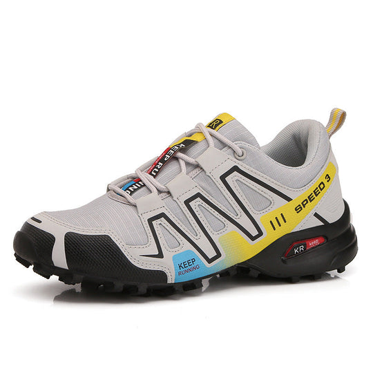 Herren Sportliche und dämpfende Trail-Laufschuhe mit griffiger Sohle Shopnory