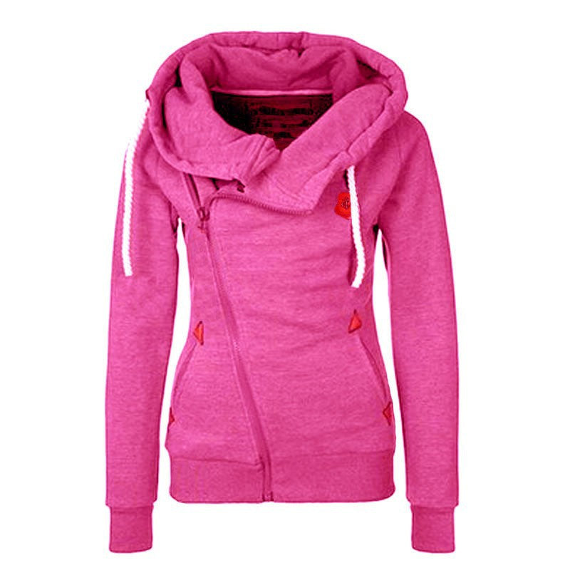Damen gemütlicher Lagenlook Pullover mit hohem Kragen