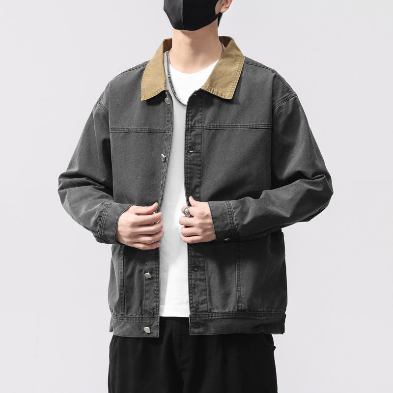Herren Bequeme Utility-Jacke Shop Nory