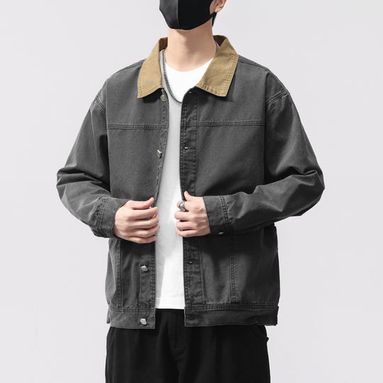 Herren Bequeme Utility-Jacke Shop Nory