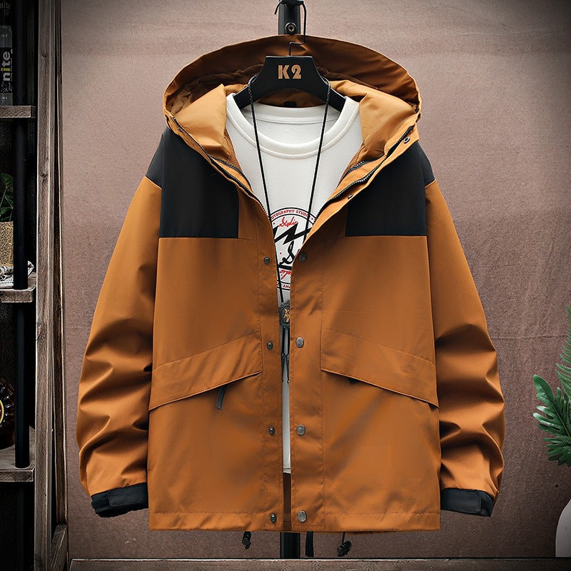 Herren Funktionsjacke mit verstellbarem Kapuzensystem Shop Nory