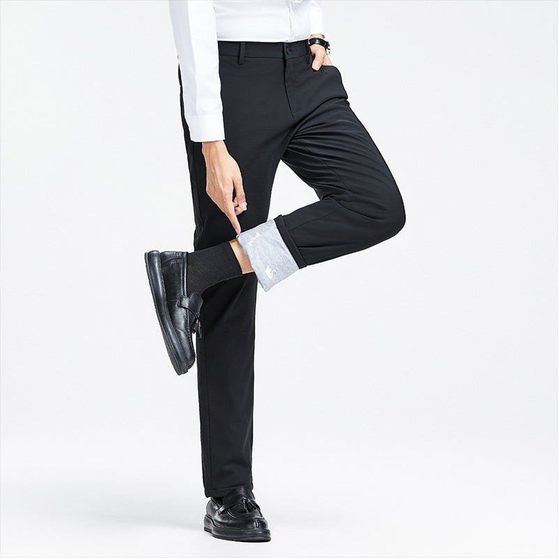 Herren Smarte Casual Stretch-Hosen Shop Nory