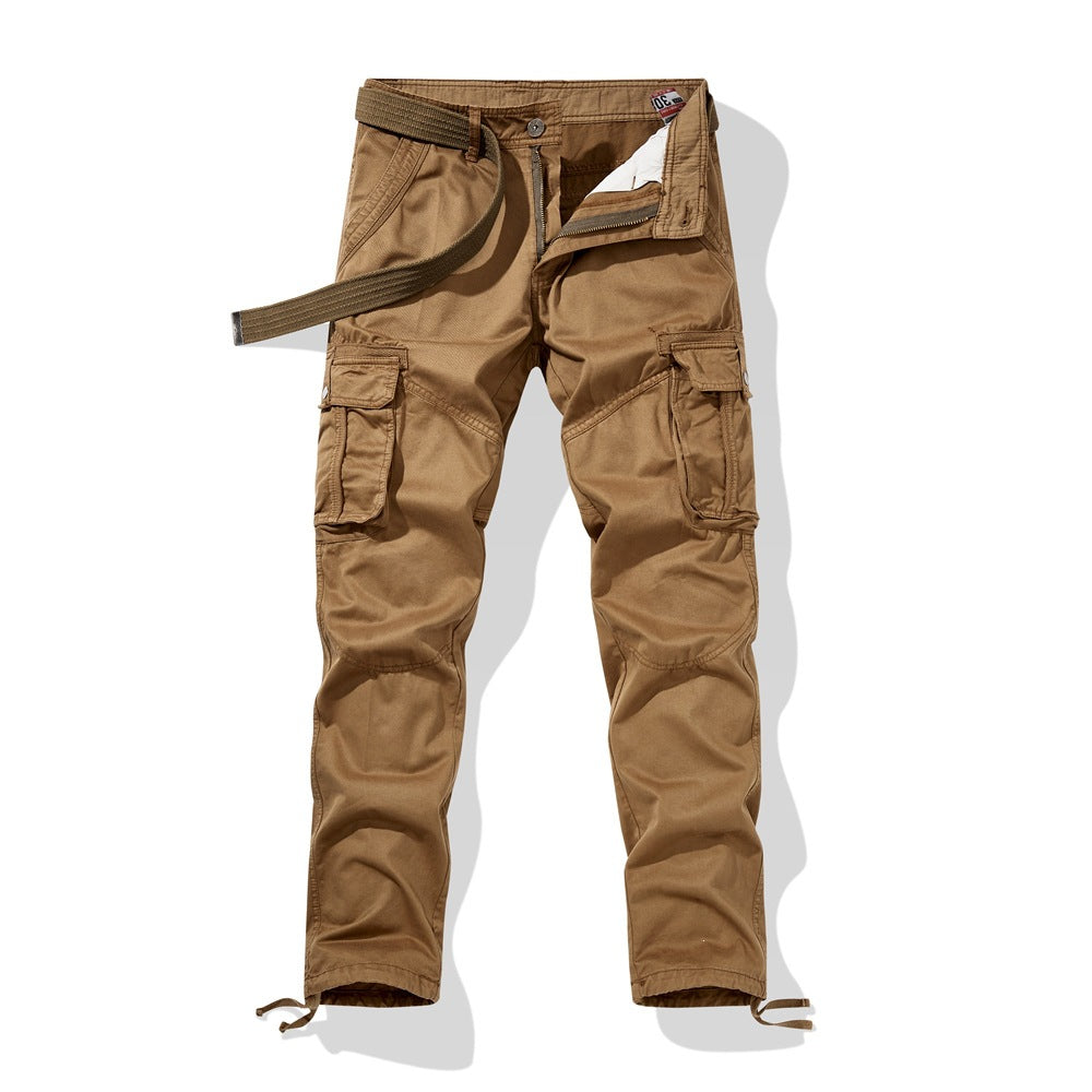Herren Taktische Cargohose mit Knieabnähern, Mehrfachtaschen und Kordelzug Shop Nory