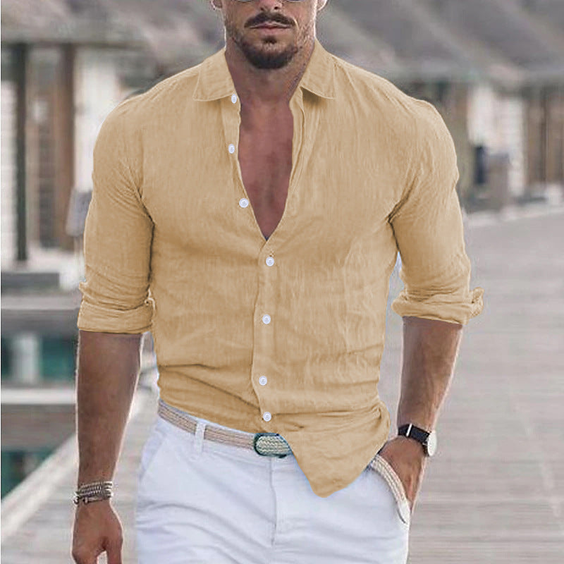 Herren Premium Hemd mit modernem Slim-Fit Schnitt und hautfreundlicher Textur