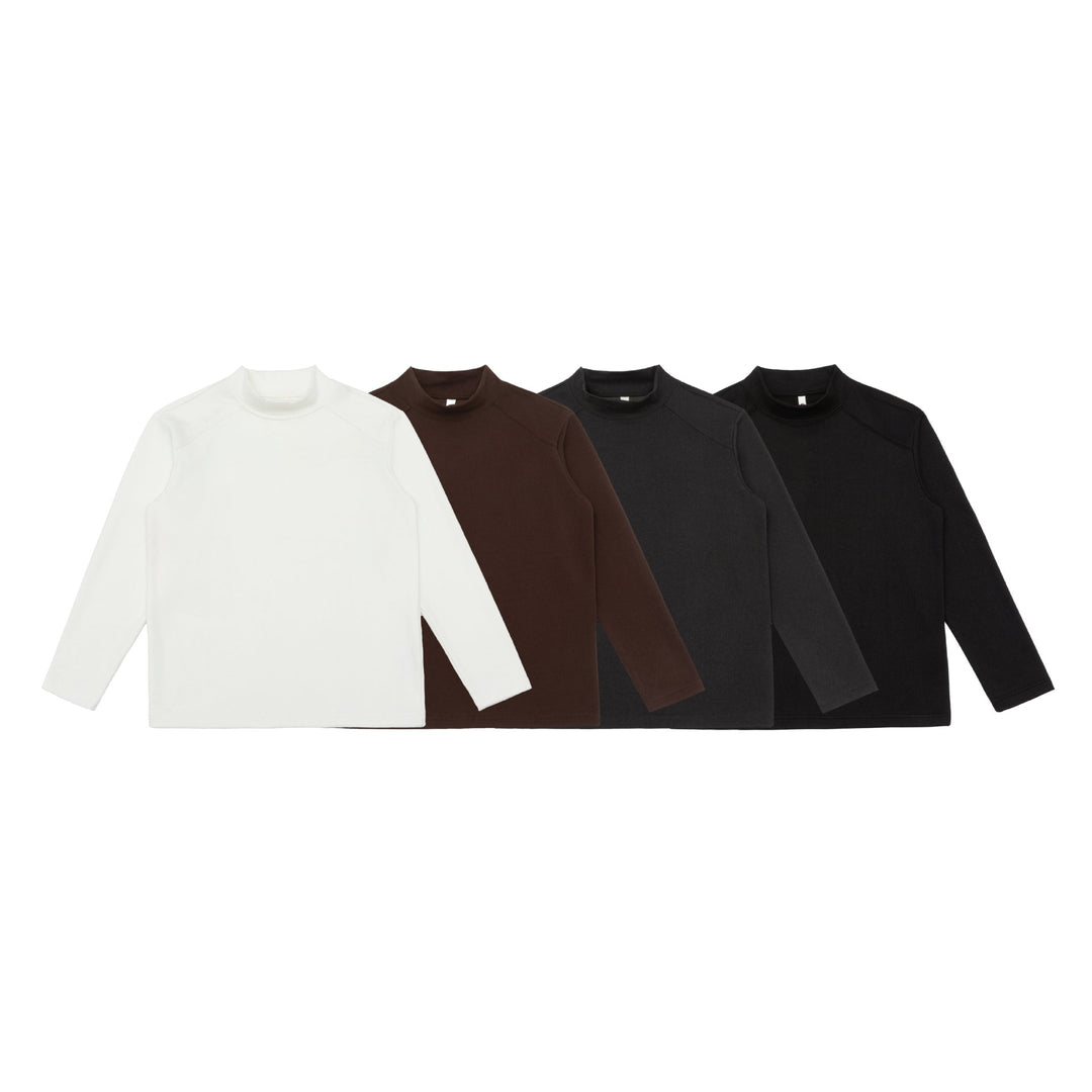 Unisex Sweatshirt mit kurzem Stehkragen und Raglanärmeln Shop Nory