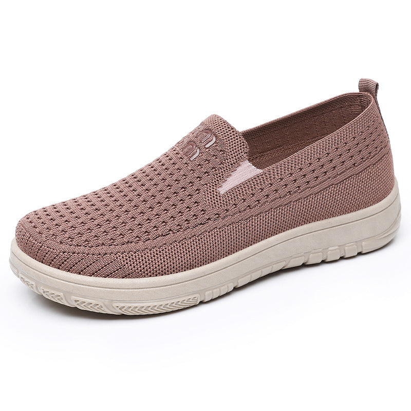 Damen nan nahtloser Strick-Slipper mit elastischem Einstieg und orthopädischer Memory-Fußbett-Stütze Shop Nory