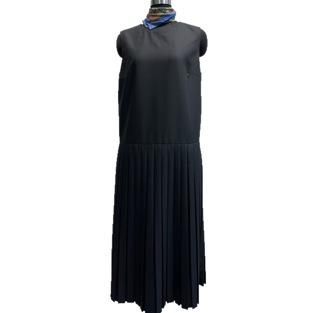 Damen Faltendes Midi Kleid Shop Nory