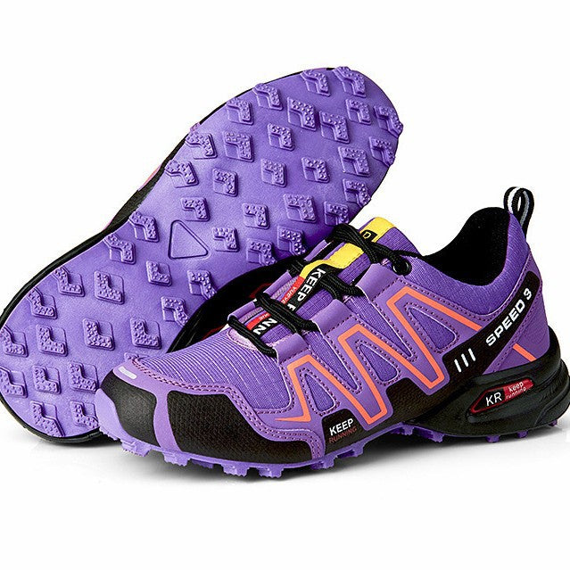 Damen Hochleistungs Trailrunning-Schuhe mit rutschfester Sohle und atmungsaktivem Obermaterial Shopnory