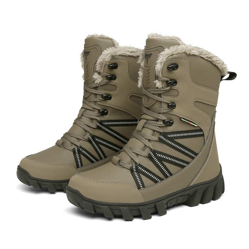 Damen Winterboots mit isolierendem Innenfutter und rutschfester Sohle