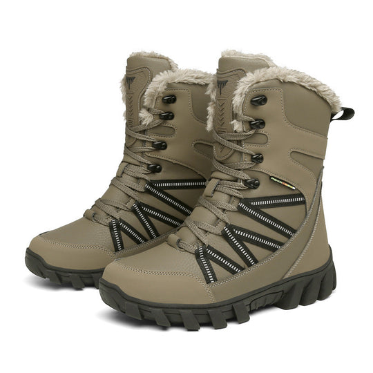 Damen Winterboots mit isolierendem Innenfutter und rutschfester Sohle