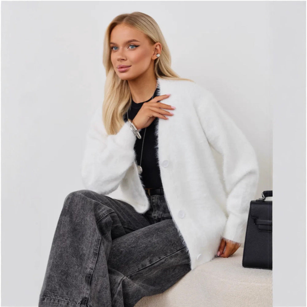 Damen Kuschelige Cardigan Shop Nory