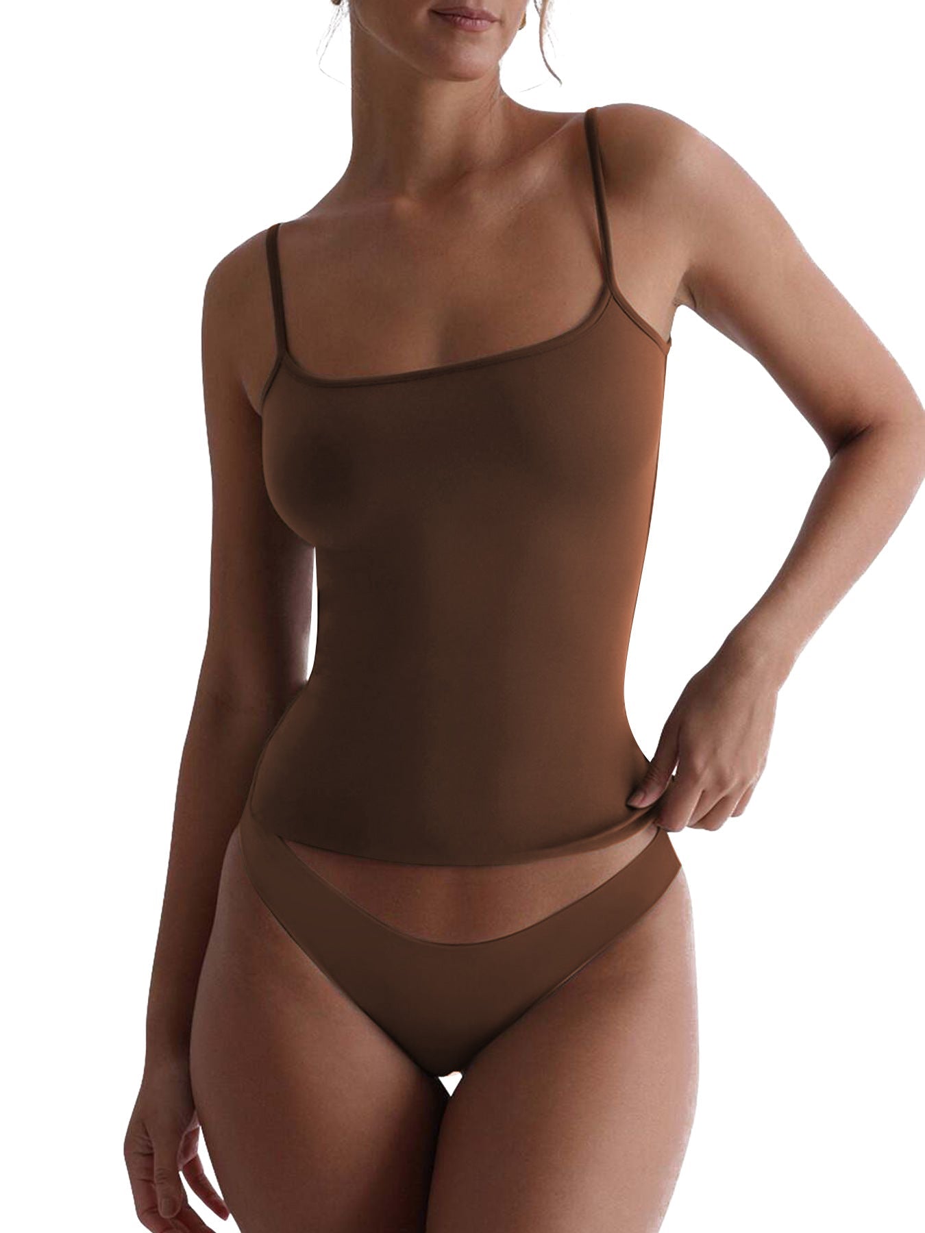 Damen Körperbetontes Top Shopnory