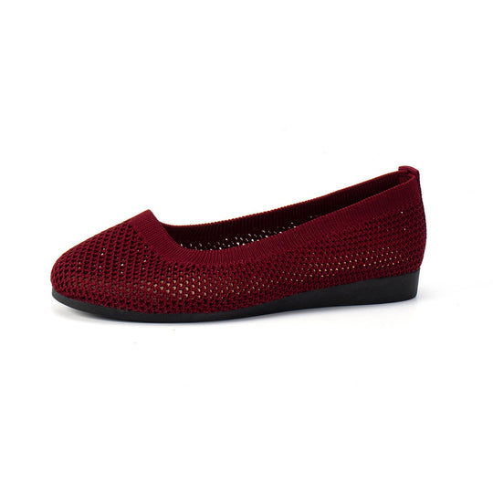 Damen bequeme Slipper aus atmungsaktivem Netzmaterial mit rutschfester Sohle