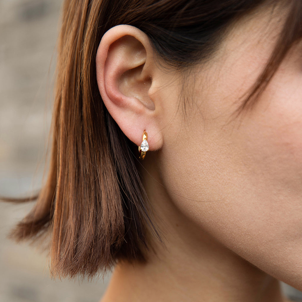 Damen Creolen Ohrringe mit elegantem Design und hypoallergenen Eigenschaften Shop Nory