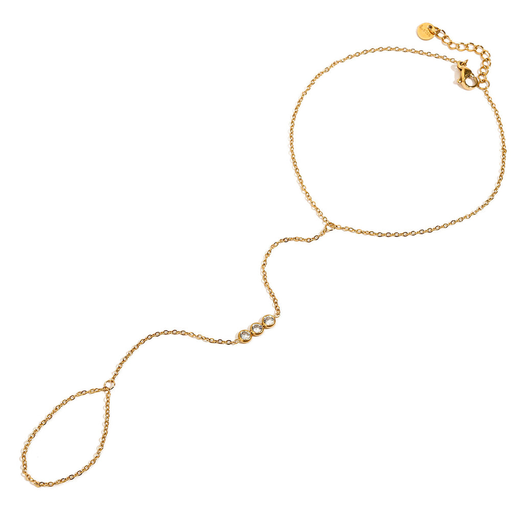 Damenarmband mit edlen Zirkonia-Details Shop Nory