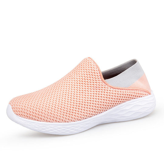 Unisex nan Einstiegs-Komfortschuh mit nahtlosem Strickschaft und dämpfender Leichtschaumsohle