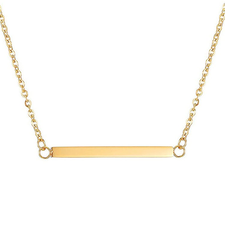 Damen personalisierte Namens-Halskette mit eleganter Gliederkette Shop Nory