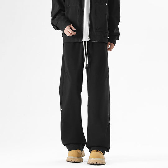 Herren Weite Baggy-Sweathose mit Kordelzug und elastischem Beinabschluss Shop Nory