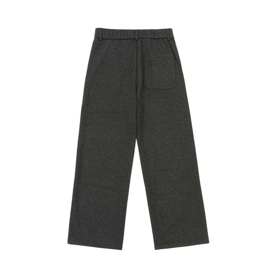 Damen Hochtaillierte Bundfalten-Jerseyhose mit weitem Bein Shop Nory
