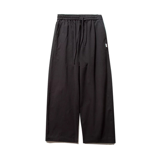 Unisex Weite Culotte-Hose mit elastischem Bund und Kordelzug Shop Nory