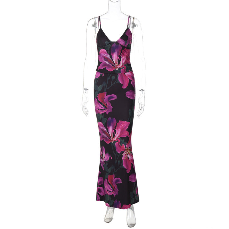 Damen Elegantes und figurbetontes Leopardenset