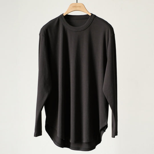 Damen Bequeme Langarm-T-Shirt Shop Nory